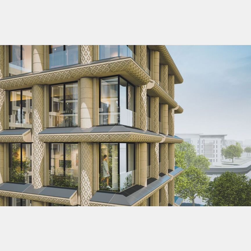 1-к. апартаменты, 39,5 м², 7/8 эт.