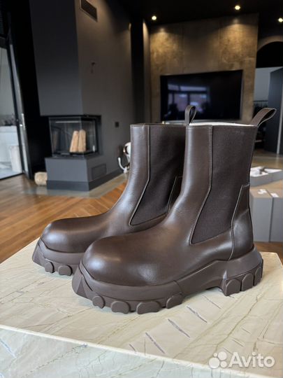 Rick owens bozo beatle tractor ботинки 43 новые