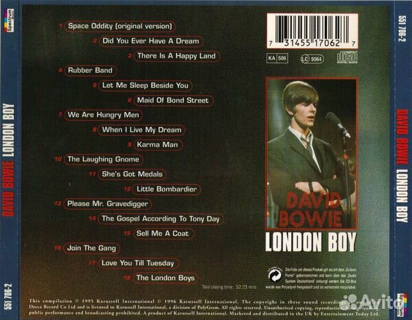 David Bowie - London Boy (CD)