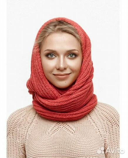 Шапка-снуд
