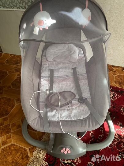 Люлька качалка с музыкой