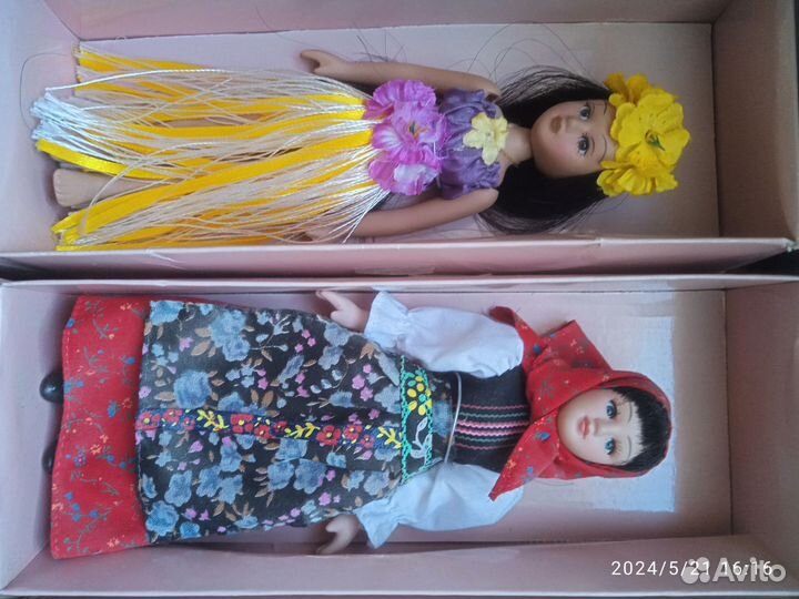 Кукла коллекционная по странам