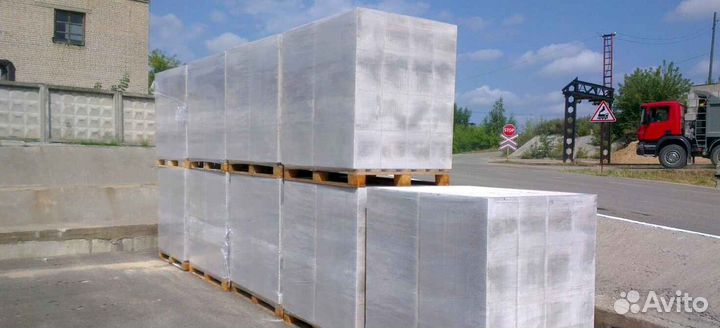 Газоблоки с завода