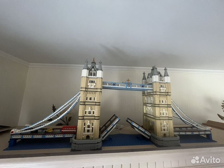 Lego 10214 Тауэрский мост Tower Bridge коробка