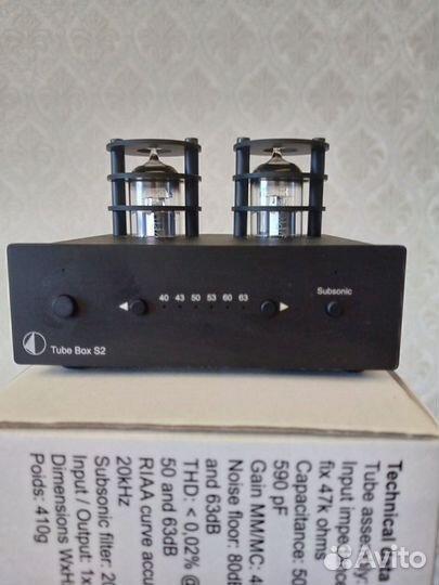 Фонокорректор Pro-Ject Tube Box s2