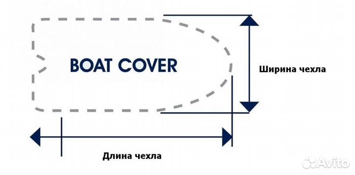 Тент для хранения катера длиной 5.8-6.4 м MA5011 O