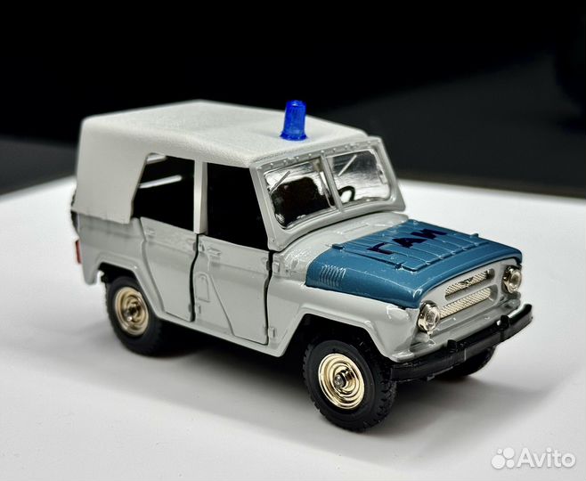 Редкая Модель УАЗ 469 А34 Гаи СССР 1:43