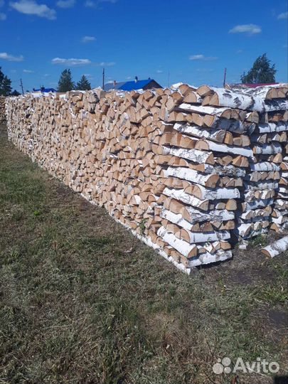 Дрова сухие колотые