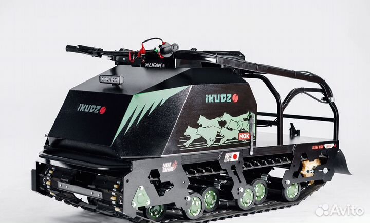 Мотобуксировщик ikudzo-briggs & stratton terrain 1