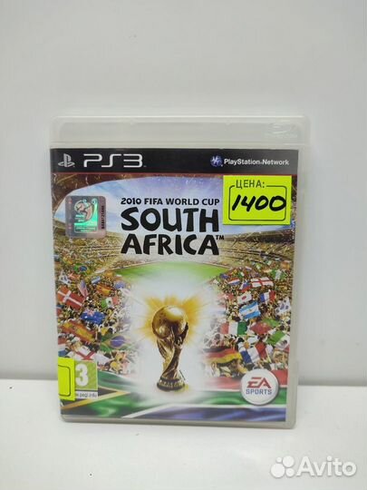 Диск fifa World Cup Africa south 2010 для PS3