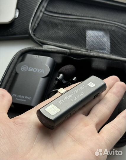 Boya by wm4 PRO беспроводная петличка для iPhone