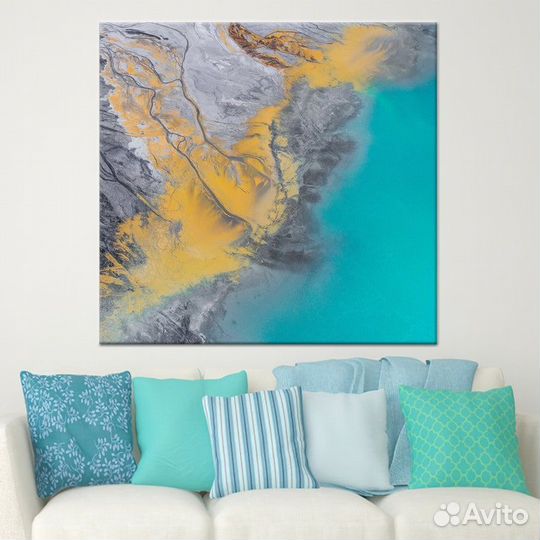 Картина маслом абстракция Детальная проработка