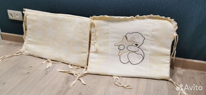 Бортики в детскую кроватку