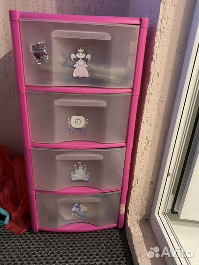 Шкафчик детский для игрушек