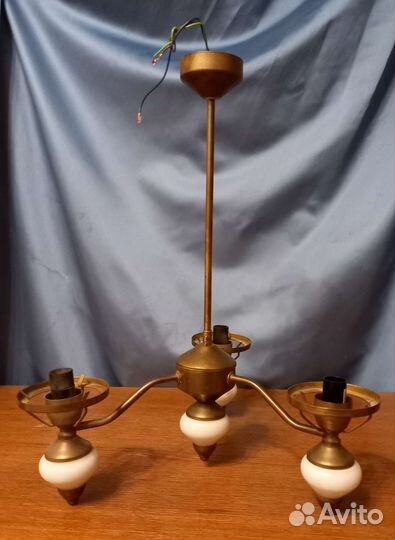 Винтажная люстра Польша