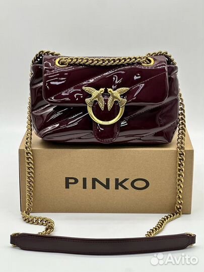 Сумка Pinko натуральная кожа