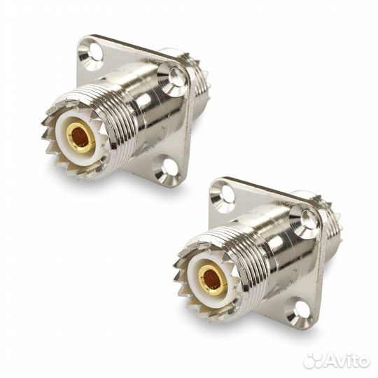 Переходник PL259(female) -PL259(female) на корпус