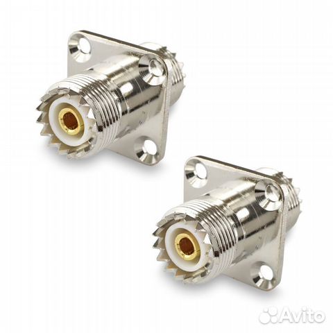 Переходник PL259(female) -PL259(female) на корпус