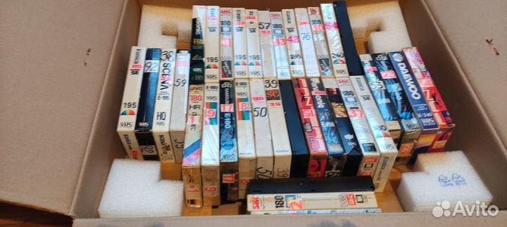 Видеокассеты vhs