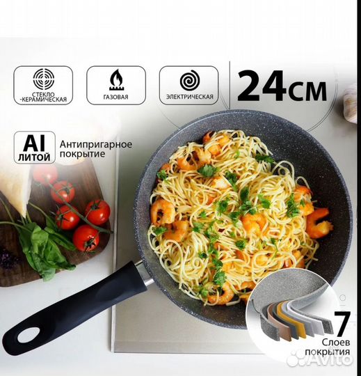 Сковорода с антипригарным покрытием