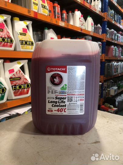 Антифриз Totachi Super LongLife Coolant Red 10кг