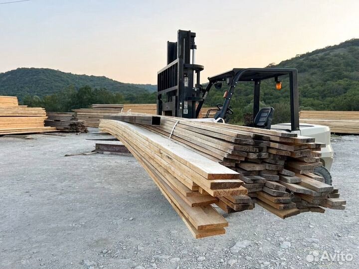 Доска обрезная 50х200х6000