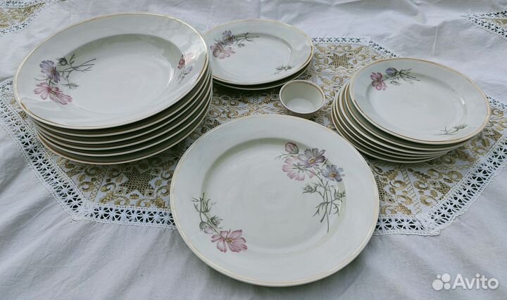 Тарелки Дулево СССР