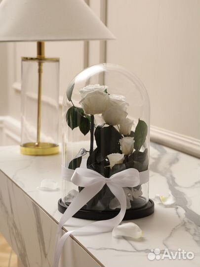 Роза в колбе оптом