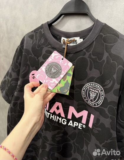 Футболка Bape x inter miami