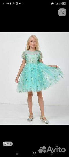 Платье для девочки 104 110
