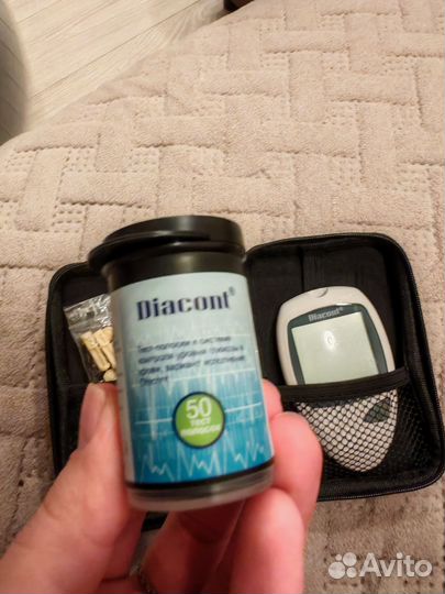 Глюкометр Diacont + тест полоски