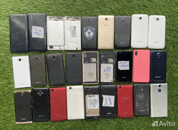 Разбор телефон Dexp, DNS