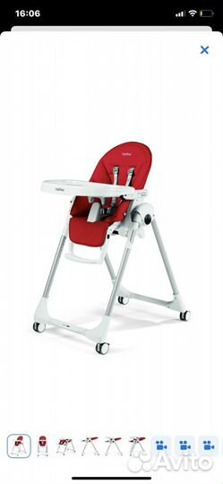 Стульчик для кормления peg perego