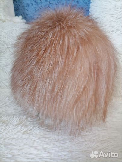 Меховая шапка лиса