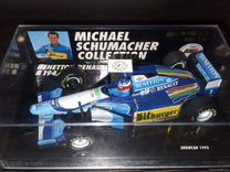 M.Schumacher Benneton чемпион 1995. Minichamps