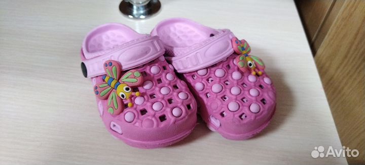 Резиновые тапочки детские 21