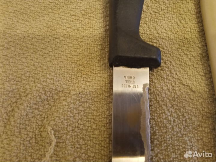 Столовые приборы 1964 года СССР, нож кухонный