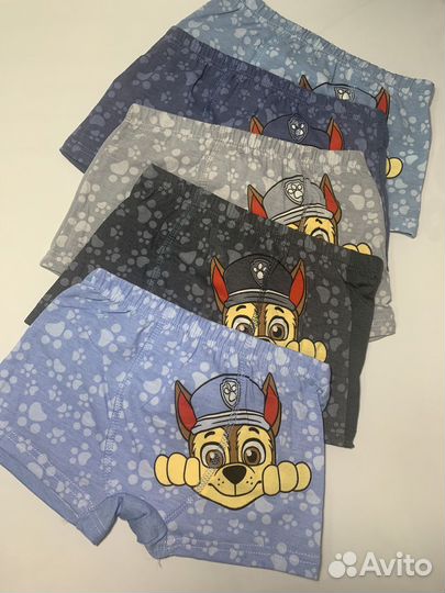 Боксеры, трусики для мальчиков от 1-10 лет