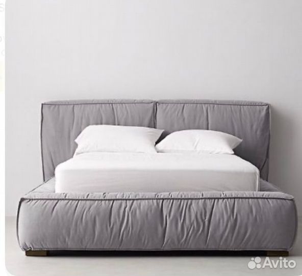 Кровать мягкая лофт