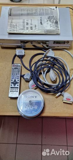 Panasonic пишущий DVD-рекордер с пультом