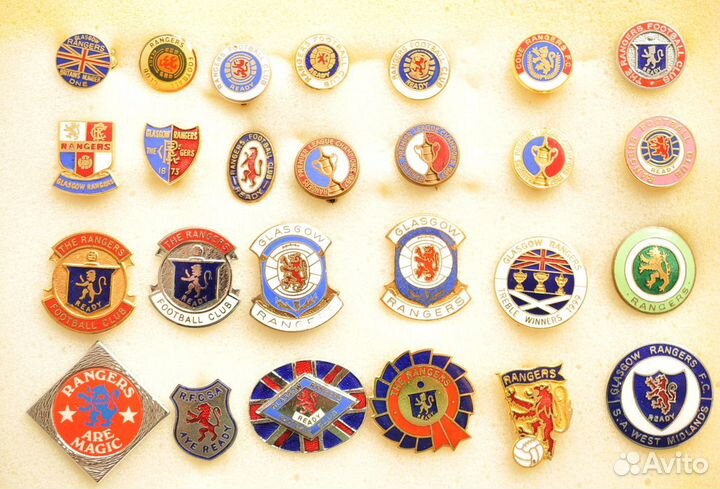 Значки футбол старая Шотландия