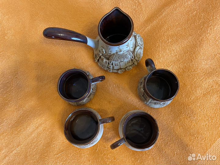 Комплект кофейный керамика