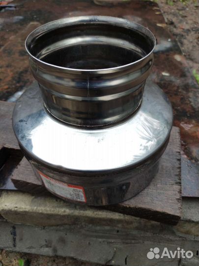 Адаптер стартовый для сендвич дымохода