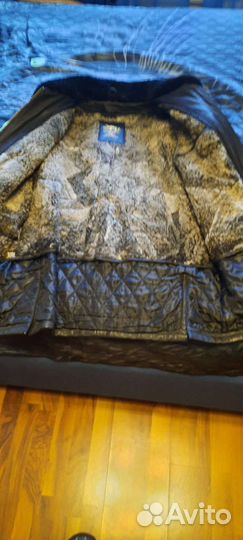 Кожаная куртка мужская