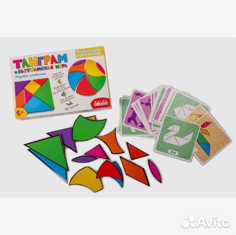 Настольная игра «Танграм и вьетнамская игра»