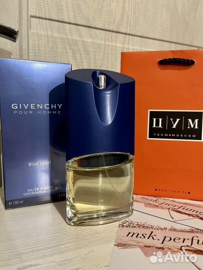 Givenchy pour homme blue label