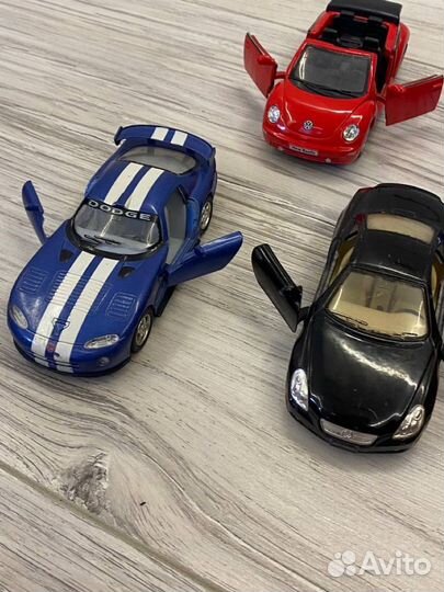 Машинки kinsmart пакетом 5 шт