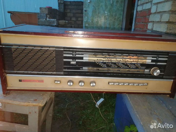 Ламповая радиола, Приёмник 