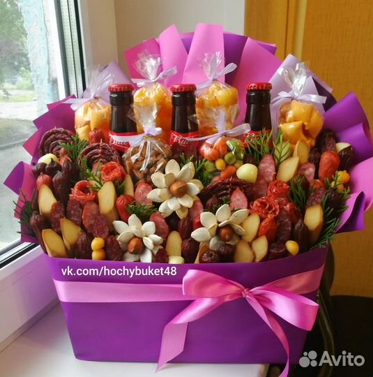 Съедобные букеты