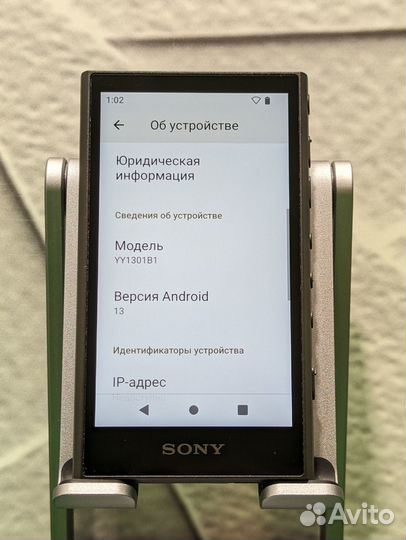 Sony Walkman Hi-Fi-плеер (NW-A306)
